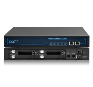 SKD7150P 4 DVB-S/S2 to IPTV Gateway with 4 CAM Cards