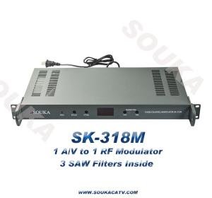 SK-318M 3SAW Filters RF Modulator for CATV System