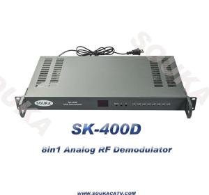 SK-400D RF to Audio/Video CATV Demodulator